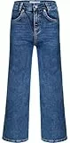 Blue Effect Mädchen Wide Leg Jeans Hose high Waist Slim fit, Größe:146, Farbe:medium Blue