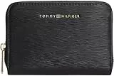 Tommy Hilfiger Damen Th Modern Compact Za AW0AW18487 Zip Around Wallet, Schwarz (Black), Einheitsgröße