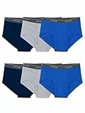 Fruit of The Loom Herren Etikettenfreier Baumwoll Slip, 6 Stück, XX-Large (6er Pack)