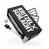 DENKRIESEN - PARTYFIEBER - KRITZELSCHLACHT® Das gnadenlose Partyspiel | 300 Karten | 900 Begriffe | Partyspiel | Familienspiel | Geschenkidee | Kritzelspaß für 8 Spieler und mehr