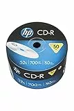 HP CD-R 700MB (80min) 52x 50-spindl Bulk