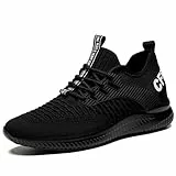 Schuhe Die Größer Machen Herren, Elevate Shoes Herren 10cm, Elevateshoes Aufzug Breeze Unsichtbare Elevator Schuhe Die Größer Machen Joggingschuhe Plateau Sneaker & Sportschuhe Mesh Schwarz 43