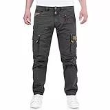 Timezone RogerTZ Roger Herrenhose Cargohose lässig modern (W36/L32, Blue Graphite)