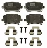 TRW GDB1622 Bremsbelagsatz 4-Teilig für Volkswagen Rabbit V (1K1) 2003-2010 Hinterachse und Andere Fahrzeuge