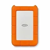 LaCie Rugged Mini 2TB tragbare externe Festplatte, 2.5 Zoll, PC & Mac, inkl. USB-C w/o USB-A Kabel, Data Rescue Service (LAC9000298)