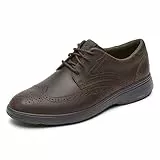 Rockport Herren Noah Wingtip Oxford, Dunkelbraun, 42 EU