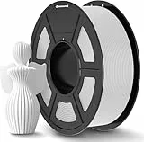 JAYO PLA+ Filament 1.75mm, Erhöhte Zähigkeit PLA Plus Filament-3D-Druckmaterialien, Maßgenauigkeit +/- 0.02mm, Neatly Wound, 1.1 kg Spule(2.42 LBS, 330M), PLA+ Weiß