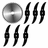 WeeLun Rasentrimmer Metallmesser Zubehör passend für Modell WCST775NY-1