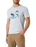 Diadora SS Archive Herren T-Shirt, Light Middle Gray Melange, Large