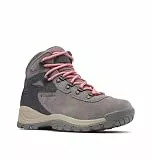 Columbia Newton Ridge Plus Waterproof Amped, Wasserdichte mittelhohe Trekking- und Wanderstiefel, Stratus/Canyon Rose,