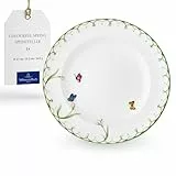 Villeroy & Boch - Colourful Spring Speiseteller Bunt 27 Cm, Spülmaschinenfest, Mikrowellensicher, Teller, Osterteller Schmetterlinge, Essteller, Geschirr Ostern Keramik, Premium Porzellan