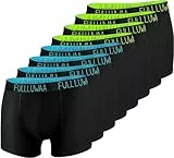 Fullluwaa Boxershorts Herren 8er Pack Unterhosen Männer Baumwolle Men Retroshorts Boxer Unterwäsche M, L, XL, XXL, 3XL, 4XL