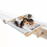 InnovaGoods® Hängende Katzenhängematte, Katzenbett aus Wolle, Kratzfeste Katzenhängematte, kein Kratzen oder Beschädigen von Oberflächen, geeignet für Verschiedene Anwendungen und Räume.