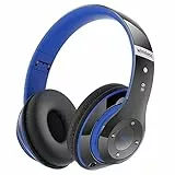 Lankey Sound Bluetooth-Kopfhörer, kabellos, Over-Ear-Kopfhörer mit 6 Equalizer-Modi, 65 Stunden, mit integriertem HD-Mikrofon, FM, SD/TF für unterwegs, auf Reisen