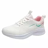 Laufschuhe für Damen, bequeme Fußgewölbeunterstützung, athletische Sneaker, verstellbare Schnürung, Wanderschuhe, lässiger Keilabsatz, Tennisschuhe, leicht, runde Zehenpartie, modische Turnschuhe,