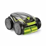 Zodiac Vortex 4WD GV 5220 Automatischer Poolreiniger für Pools bis 12 x 6 m, Reinigt Boden, Wände und Wasserlinie, inkl. 18 m Kabel und Trolley