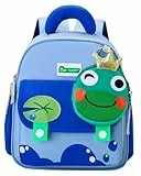Makukke Lässig Kinderrucksack für ab 2 Jahre 6l - Rucksack Mädchen & Kindergartenrucksack Jungen - kindergarten Reiserucksack Wanderrucksack Kinderrucksack mit Brustgurt