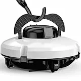 Poolroboter Automatische Poolreiniger, Kabelloser Poolsauger, Automatische Reinigung mit Selbsteinparkfunktion Poolreiniger für Oberirdische Pools 120 Minuten Reinigungszeit