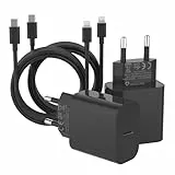 ZNBTCY 2er-Pack Schnellladegerät mit Lightning Ladekabel 2M, iPhone Netzteil, Schnellladekabel, Ladeadapter, 25W USB C Ladegerät und Schnellladekabel für iPhone 14/13/12/11/Pro/XR/XS/X/8 iPad(schwarz)