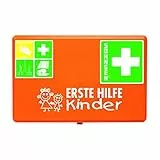 Söhngen Verbandskasten Kindergarten (Verbandkoffer mit Füllung, für Kinder bis 6 Jahre, aluderm-aluplast Kinder-Verbandstoffe in kleinen Größen, Erste-Hilfe Koffer)