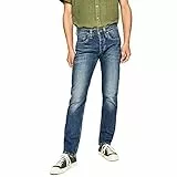 Pepe Jeans Herren Cash Straight Jeans, 000denim, 33W / 32L