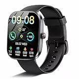 Soudorv HD Smart Watch mit Bluetooth Anrufe, Fitness Tracker Schrittzähler