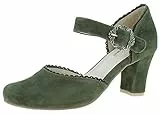 Hirschkogel Damen 3005715 Pumps, Khaki, 39 EU