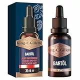 King C. Gillette Bartöl für Männer, 30ml