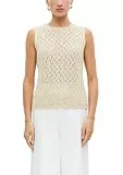 s.Oliver Black Label Damen VEST 2178836 8411 sandstein 38