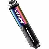 Lezyne Minipumpe CNC Pocket Drive Pro HV Neo Metallic/schwarz-glänzend 90PSI, 14,4cm
