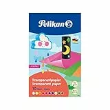 Pelikan 137943 - Transparentpapier, 10 Blatt (1, Transparentpapier | farbig)