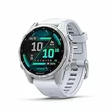Garmin fēnix 8 43mm – Multisport-Smartwatch, 1,3' AMOLED Touch-/Tastendisplay, bis zu 10 Tage Akkulaufzeit, 80+ Sport-/Outdoor-Apps, TOPO-Karten, EKG, Telefonie, Musik, Taschenlampe