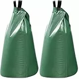 Windhager Baumbewässerungsbeutel, Baumbeutel, Bewässerungssack, Bewässerungsbeutel für Bäume, automatische System-Tropftaschen, 95 Liter, 07381, Grün (Packung mit 2)