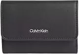 Calvin Klein Damen Ck Must Small Trifold W/Zip Lv04F1030G Geldbörsen, Black (Black)