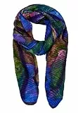 Desigual Leaveses Rectangle Foulard Red