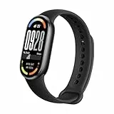 Xiaomi Smart Band 10, Smart Watch,Fitness-Tracker, 1,72' AMOLED Display, 21 Tage Akku, 5ATM Wasserdichtigkeit, SPO₂ & Herzfrequenzmessung, Schlafüberwachung,150+ Sportmodi, Schwarz
