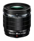 OM System M.ZUIKO DIGITAL ED 20mm F1.4 PRO, Standardobjektiv für den professionellen Einsatz, geeignet für alle MFT-Kameras (Olympus OM-D und Pen Kameras, Panasonic G-Series), schwarz