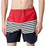 BLUE SEVEN Herren Badeshorts Badehose, HL ROT Orig, M