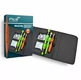 Pica Master-Set 55030 I Zimmermann– Profi Markier-Set 5-tlg. I inkl. BIG Dry, Dry Tieflochmarker & VISOR I inkl. Ersatzminen BIG Dry grafit 2B, farbig 6045, Dry grafit 2B 4030