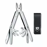 Victorinox Multifunktionstool, SwissTool, Taschen-Werkzeug, 26 Funktionen, Kombi-Spitzzange, Feststellklinge
