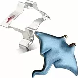 LILIAO Manta Ausstechform Edelstahl 11,4 x 11,4 cm