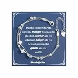 CheersLife Armband Mädchen,Kleeblatt Schmuck Teenager Geschenke für Mädchen 12 13 14 15 16 17 18 19 20 21 Jahre,Weihnachten Geburtstag Geschenke für Tochter Schwestern Freundin
