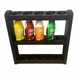 Generisch Sirupständer für 15 Flaschen – Kompatibel mit More Nutrition Zerups & ESN-Sirupflaschen – Küchen- & Bar-Organisation, robustes Design