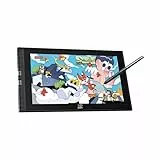 XPPen Artist 12 3rd Grafikdisplay, für PC, mit 8 Schnelltasten 99% sRGB, 8 bit Farbtiefe, X4 Stift 16384 Druckstufen, grafiktablett kompatibal mit Win, Mac, Linux, Android