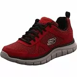 Skechers Track-Bucolo 52630-RDBK; Mens Sports Shoes; 52630-RDBK_46; red; 46 EU (11 UK)