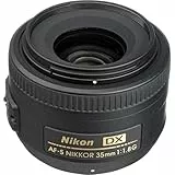 Nikon 2183 AF-S DX Nikkor 35mm 1:1,8G Objektiv (52mm Filtergewinde)