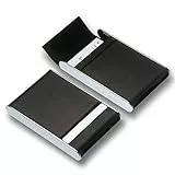 Philippi Giorgio Visitenkartenhülle, 10 cm, Schwarz