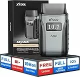 XTOOL A30D OBD2 Diagnosegerät BT, Wireless Diagnosegerät Auto mit 19+ Resets, Bidirektionale OBD2 Auslesegerät Aktiver Test, Alle Systeme für Android/iOS, Öl/ABS/SAS/BMS/DPF Reset, Lebenslange Update