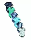Care Baby Body Kurzarm, 6er Pack Dark Navy (778), 80