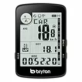 Bryton Rider 17 3,0 Zoll LCD Bildschirm Drahtloses GPS Fahrradcomputer, kompatibel mit Fahrrad Radar, 26 Stunden Lange Batterielaufzeit, Bluetooth, wasserdicht, Live-Tracking